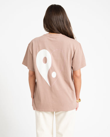 TILTIL Yin Yang Love Tee Pink - Things I Like Things I Love