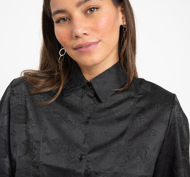 TILTIL Yuina Blouse Black - Things I Like Things I Love