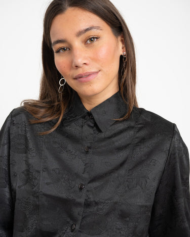 TILTIL Yuina Blouse Black - Things I Like Things I Love
