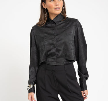TILTIL Yuina Blouse Black - Things I Like Things I Love