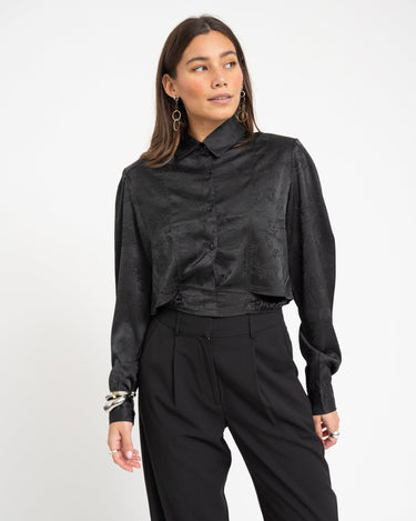 TILTIL Yuina Blouse Black - Things I Like Things I Love