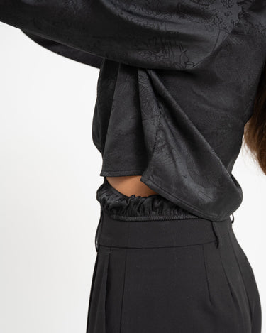 TILTIL Yuina Blouse Black - Things I Like Things I Love