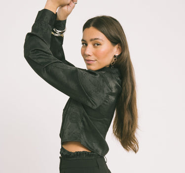 TILTIL Yuina Blouse Black - Things I Like Things I Love