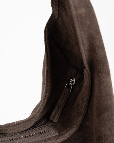 TILTIL Yuki Bag Dark Brown Suede - Things I Like Things I Love