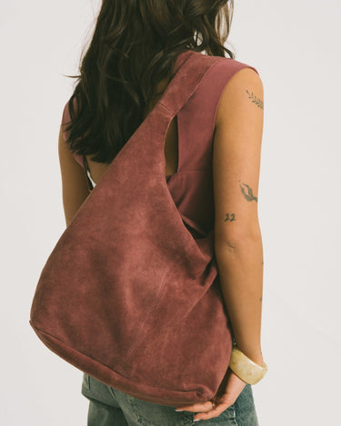 TILTIL Yuki Bag Nocture Suede Dark Purple - Things I Like Things I Love