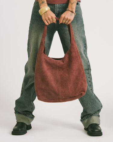 TILTIL Yuki Bag Nocture Suede Dark Purple - Things I Like Things I Love