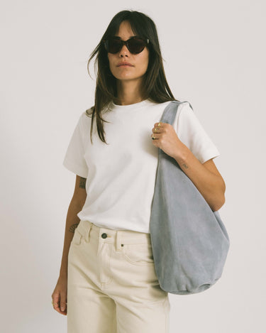 TILTIL Yuki Bag Suede Light Blue - Things I Like Things I Love