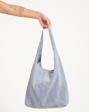 TILTIL Yuki Bag Suede Light Blue - Things I Like Things I Love