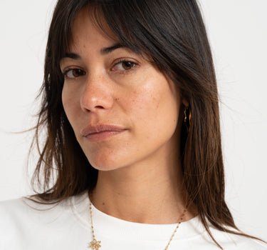 TILTIL Necklace Yuma Flower Gold