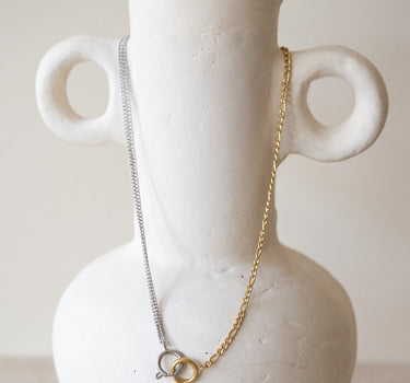 TILTL Statement Necklace Sid Silver&Gold - Things I Like Things I Love