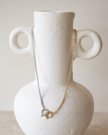 TILTL Statement Necklace Sid Silver&Gold - Things I Like Things I Love