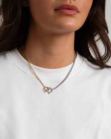 TILTL Statement Necklace Sid Silver&Gold - Things I Like Things I Love