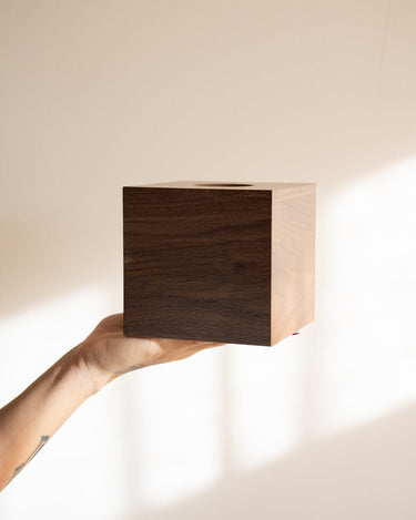 Tissue Box Walnut Brown - Things I Like Things I Love