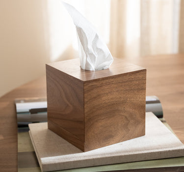 Tissue Box Walnut Brown - Things I Like Things I Love
