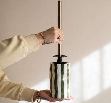 Toilet Brush Corfu Green - Things I Like Things I Love