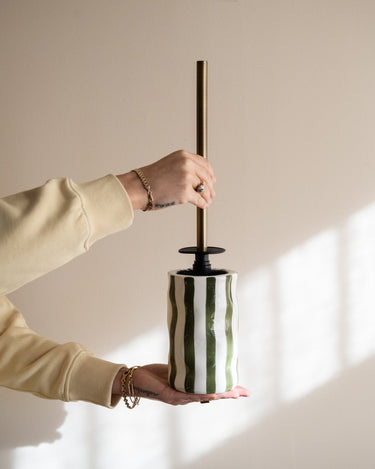 Toilet Brush Corfu Green - Things I Like Things I Love