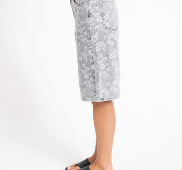 Tokyo Long Shorts Grey Denim - Things I Like Things I Love