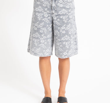 Tokyo Long Shorts Grey Denim - Things I Like Things I Love