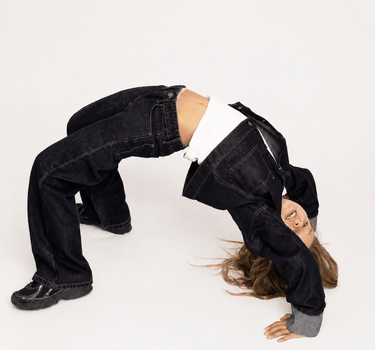 Tokyo Vega Fold Up GIRLS Dark Blue Denim - Things I Like Things I Love