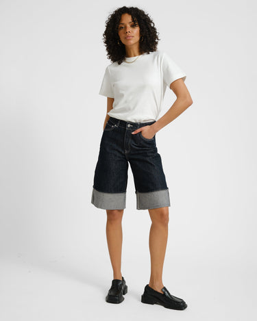 Tokyo Vega Long Dark Blue Denim - Things I Like Things I Love