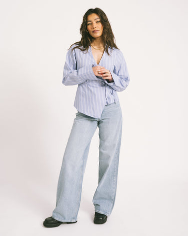 Tokyo Wide Denim Light Blue Denim - Things I Like Things I Love