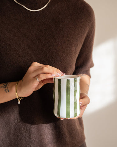Toothbrush Holder Corfu Green - Things I Like Things I Love