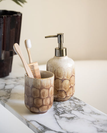 Toothbrush Holder Turtle Ceramic - Things I Like Things I Love