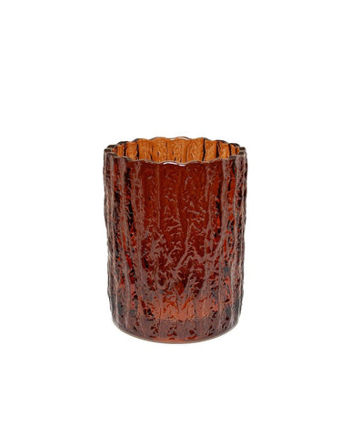 Toothbrush Holder Vintage Glass Brown - Things I Like Things I Love