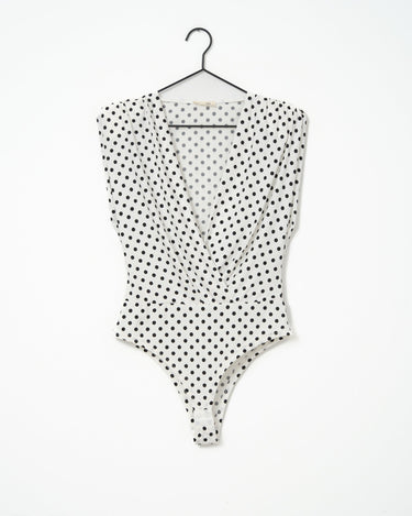 Top Romy Polka White - Things I Like Things I Love