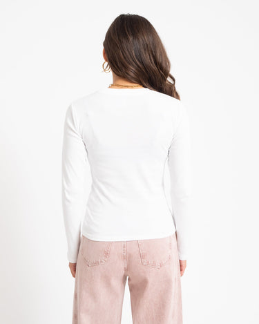 Topshop Everyday Tee Snow White - Things I Like Things I Love