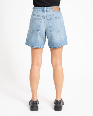 Topshop Vigga Denim Shorts Light Blue Denim - Things I Like Things I Love