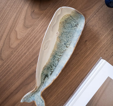 Tray Ceramic Whale - Things I Like Things I Love