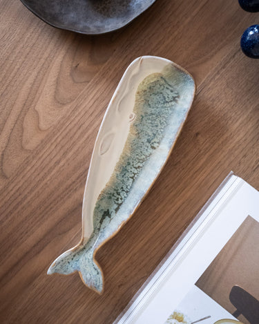Tray Ceramic Whale - Things I Like Things I Love