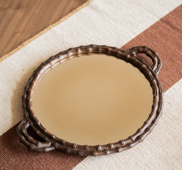 Tray Mirror Bamboo Brown - Things I Like Things I Love