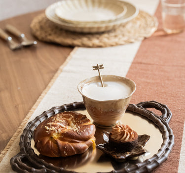 Tray Mirror Bamboo Brown - Things I Like Things I Love