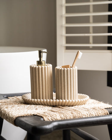 Tray Stripes Polyresin - Things I Like Things I Love