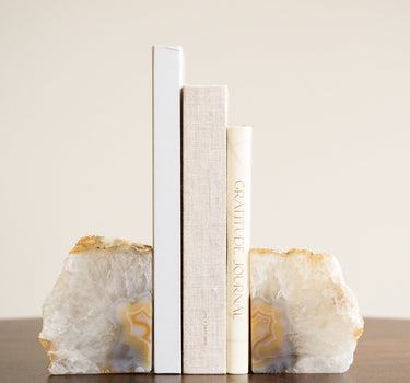 Unique Bookend Agate Stone Medium - Things I Like Things I Love