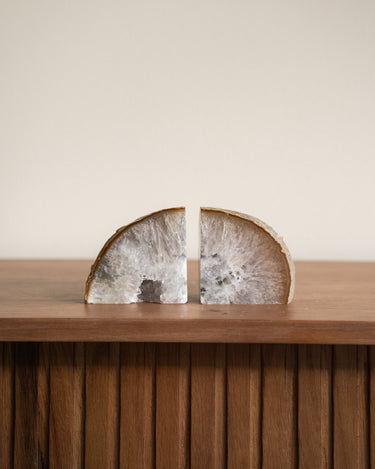 Unique Bookend Agate Stone Medium - Things I Like Things I Love