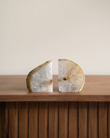 Unique Bookend Agate Stone Medium - Things I Like Things I Love