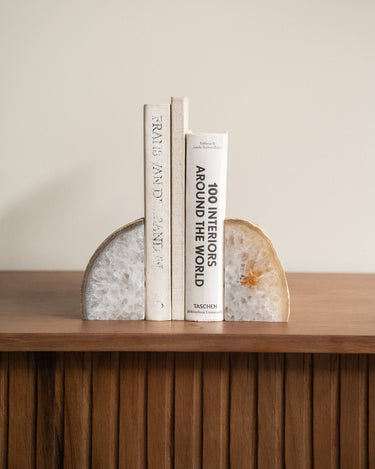 Unique Bookend Agate Stone Medium - Things I Like Things I Love