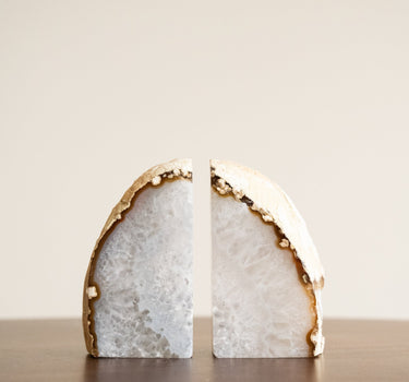 Unique Bookend Agate Stone Medium - Things I Like Things I Love