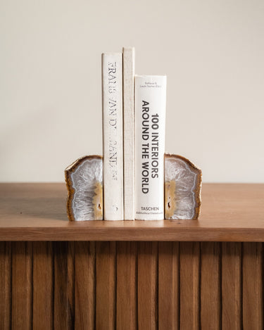 Unique Bookend Agate Stone Medium - Things I Like Things I Love