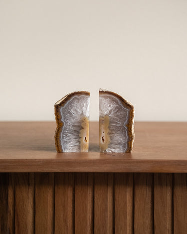 Unique Bookend Agate Stone Medium - Things I Like Things I Love