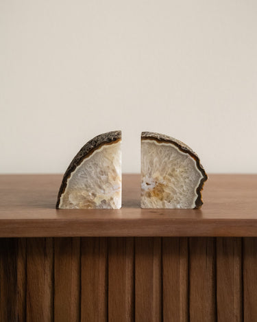 Unique Bookend Agate Stone Medium - Things I Like Things I Love