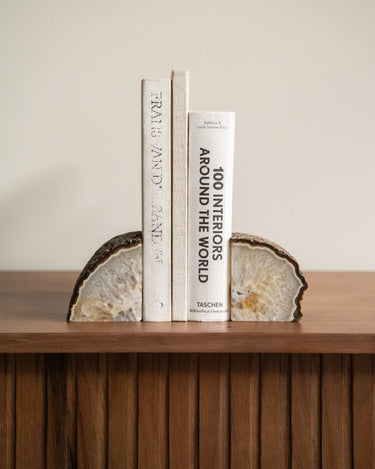 Unique Bookend Agate Stone Medium - Things I Like Things I Love