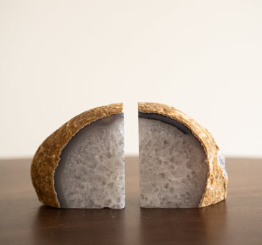 Unique Bookend Agate Stone Small - Things I Like Things I Love