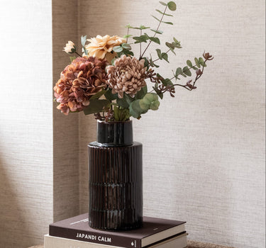Vaas Ceramic Green Brown - Things I Like Things I Love