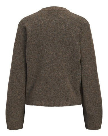 Valeria Crew Neck Knit Falcon - Things I Like Things I Love