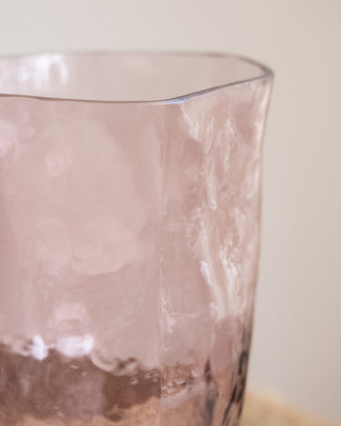 Vase Berry Glass Pink - Things I Like Things I Love