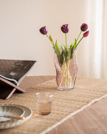 Vase Berry Glass Pink - Things I Like Things I Love